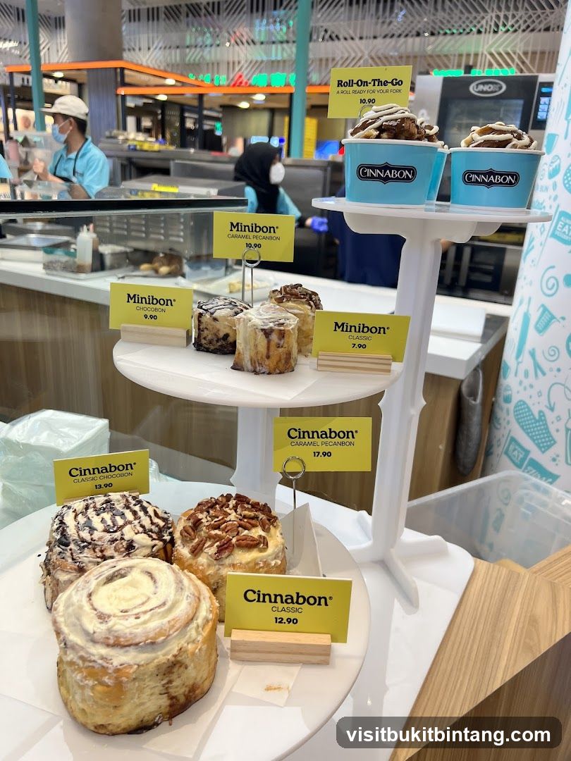 Cinnabon Display