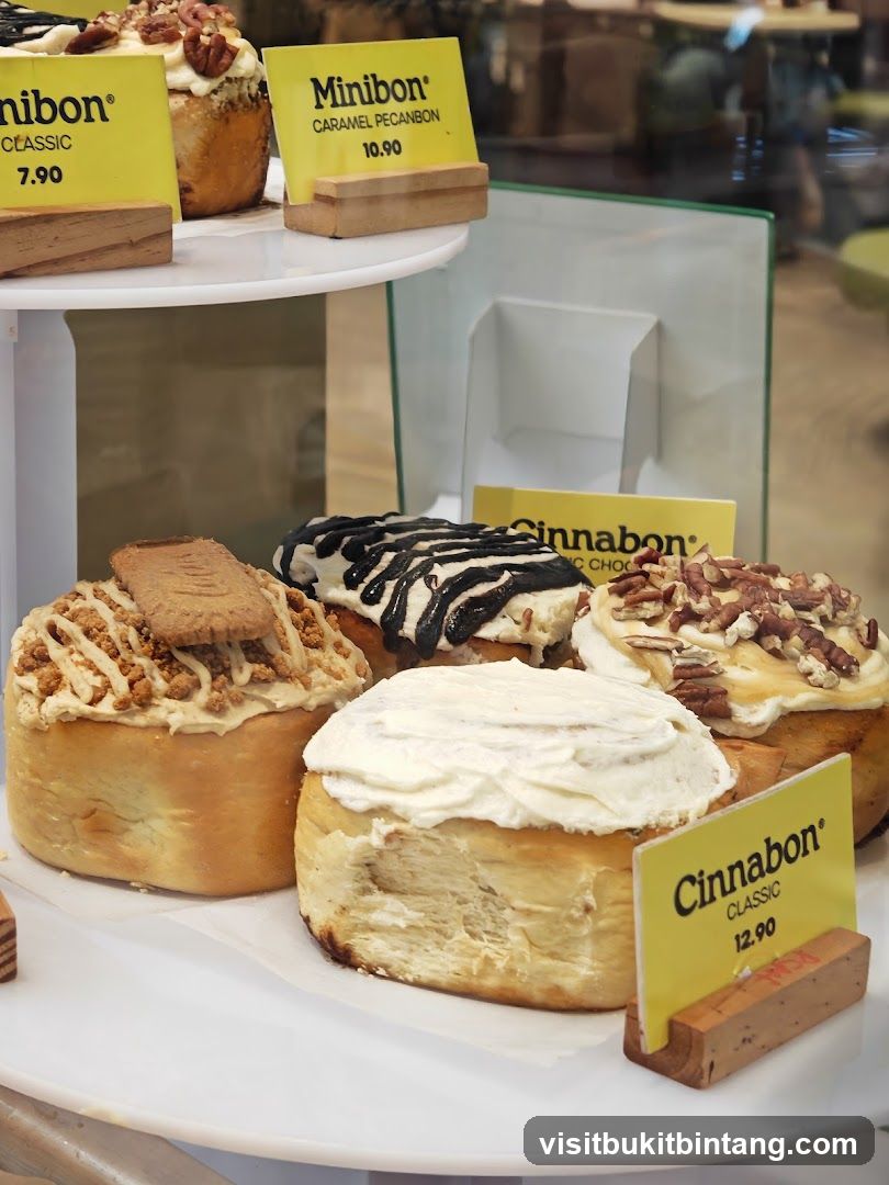 Cinnabon Pastries
