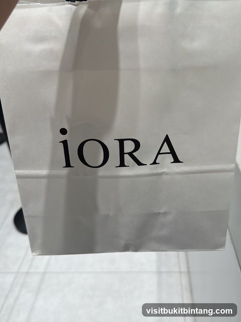IOR A shopping bag