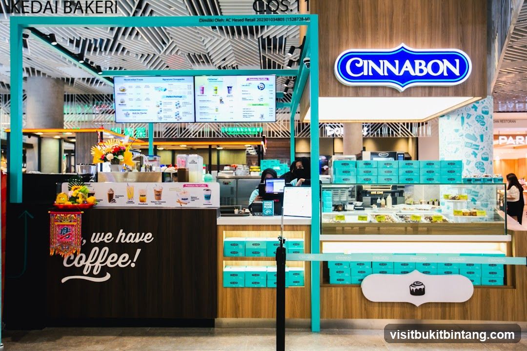 Cinnabon Bakery Stall