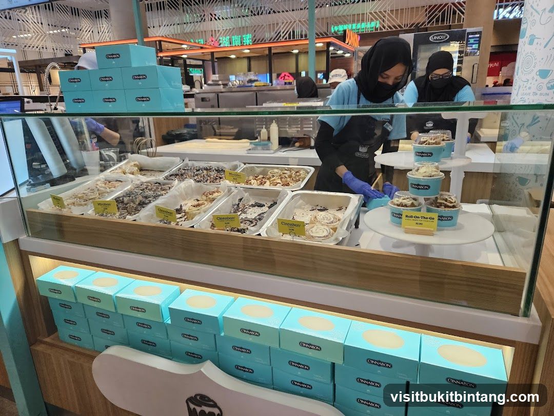 Cinnabon Display