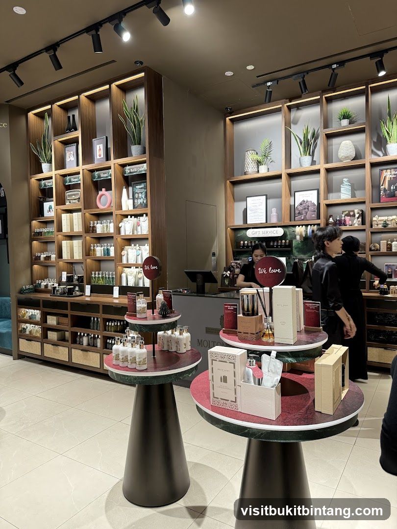 Molton Brown Store Interior