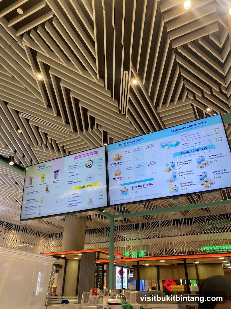 Cinnabon Menu
