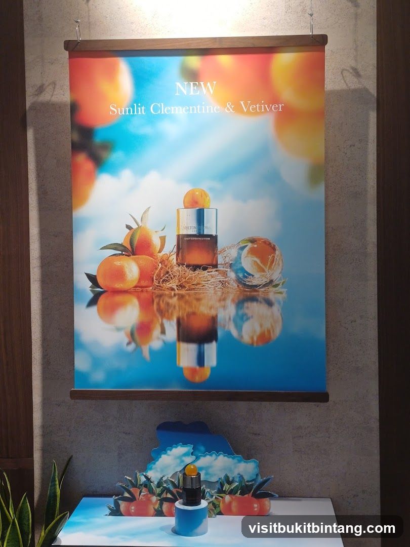 Molton Brown Sunlit Clementine & Vetiver Advertisement