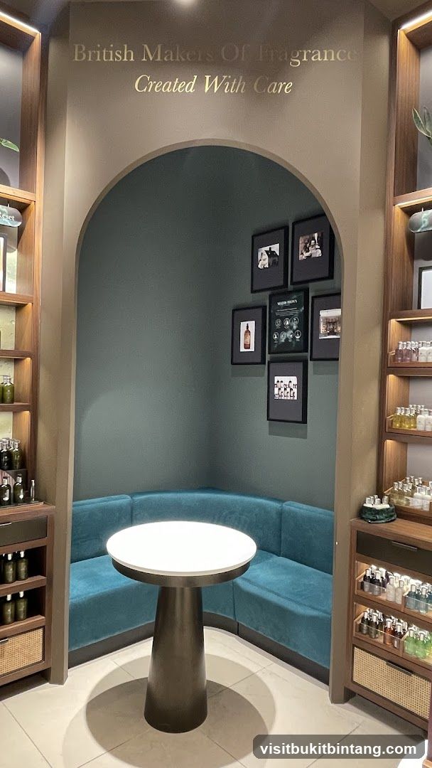 Fragrance Shop Interior