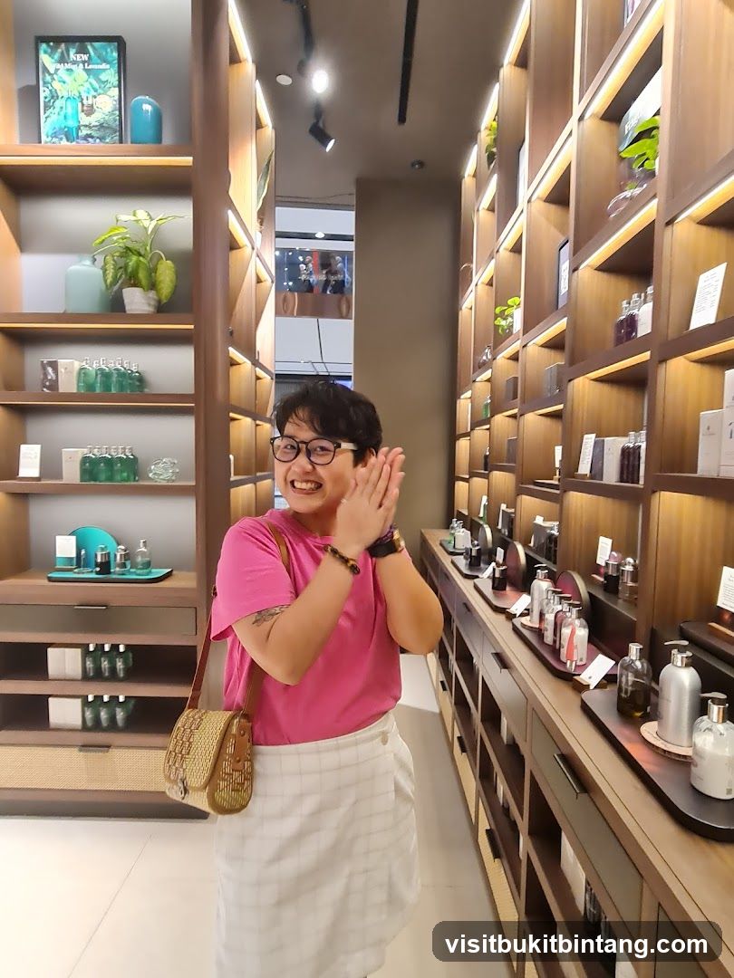 Person in a store