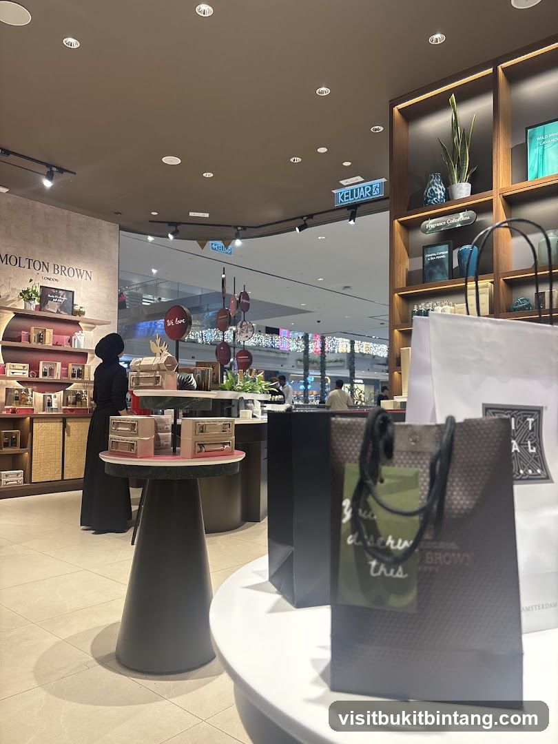 Molton Brown Store Interior