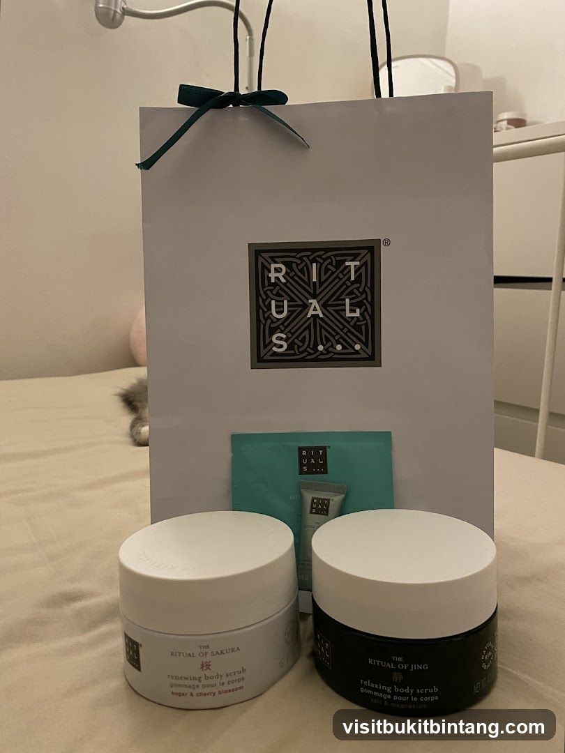 Rituals Gift Bag with Body Scrubs