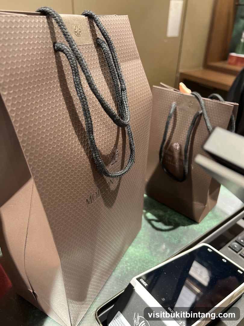 Shopping Bags and Payment Terminal