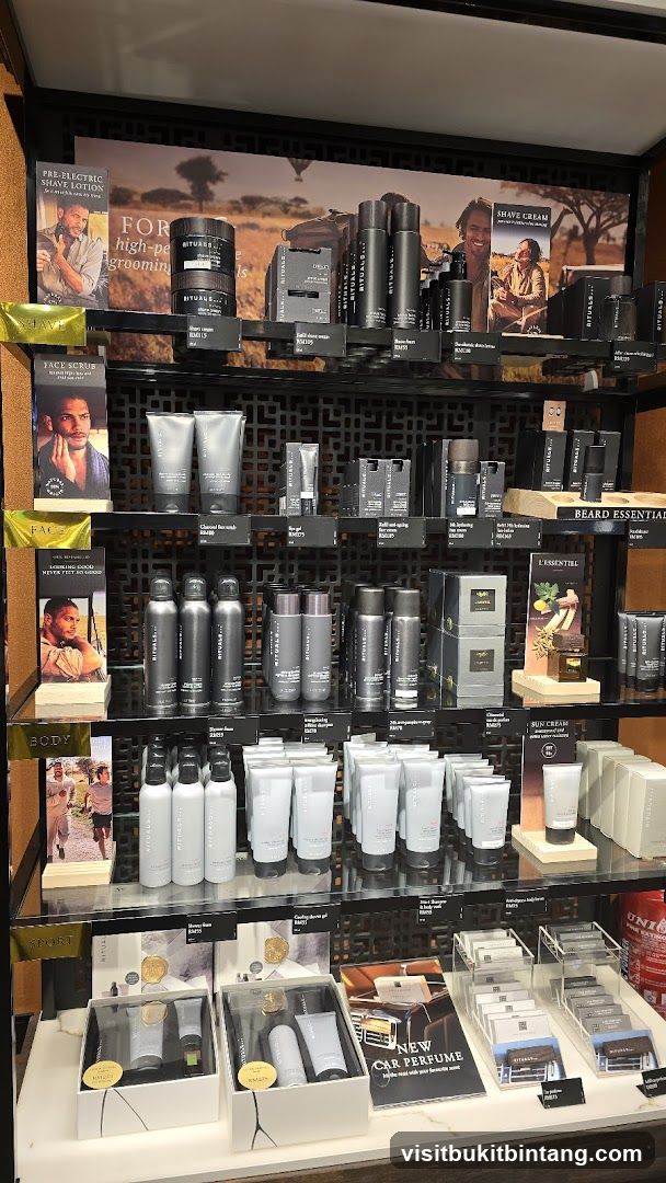 Rituals Grooming Products Display