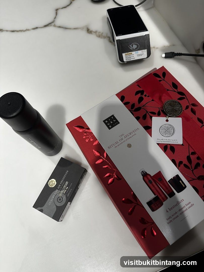 Rituals Gift Set and Car Air Freshener