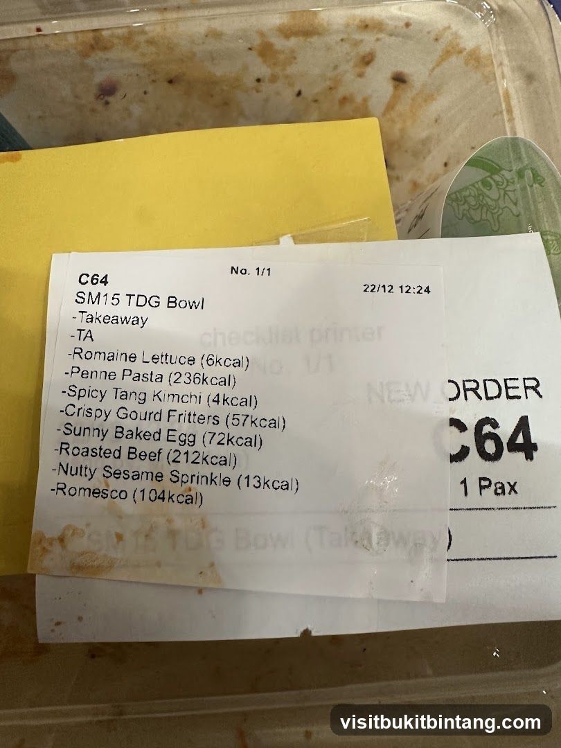 Order Receipt
