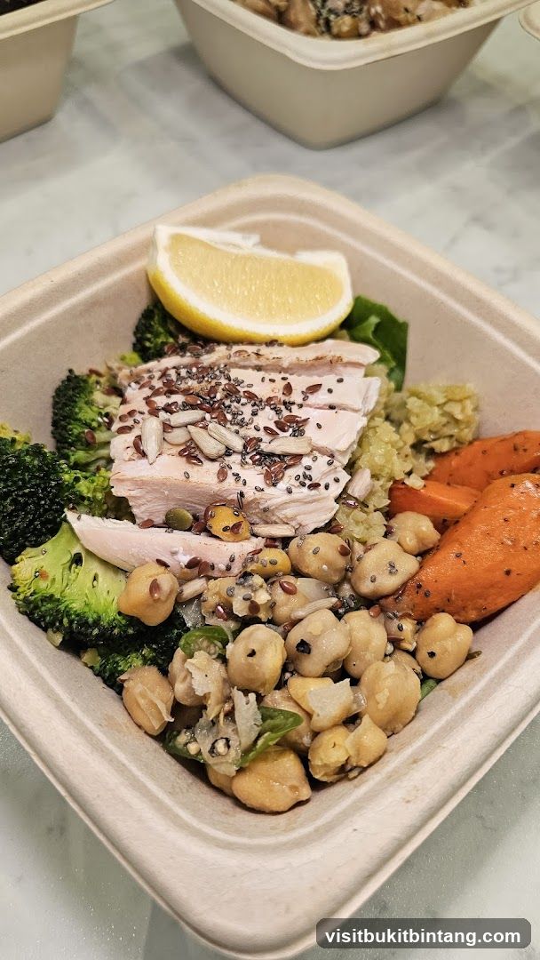 Chicken and Vegetable Bowl