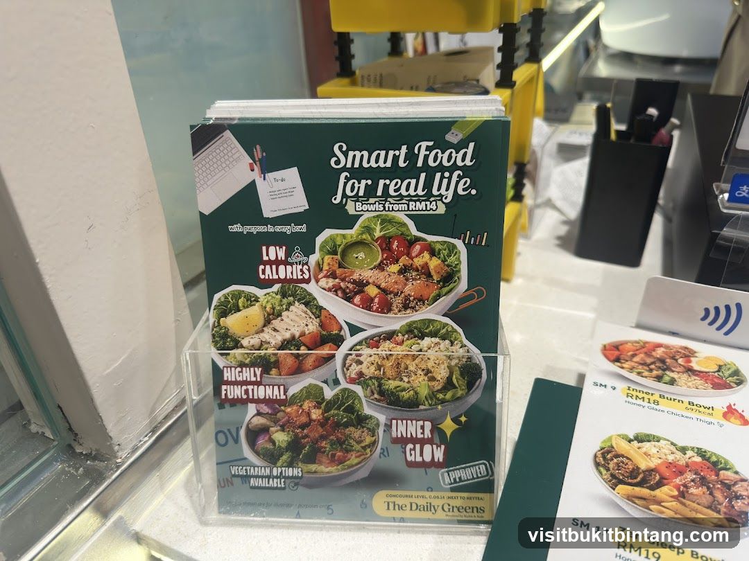 Smart Food for Real Life Menu