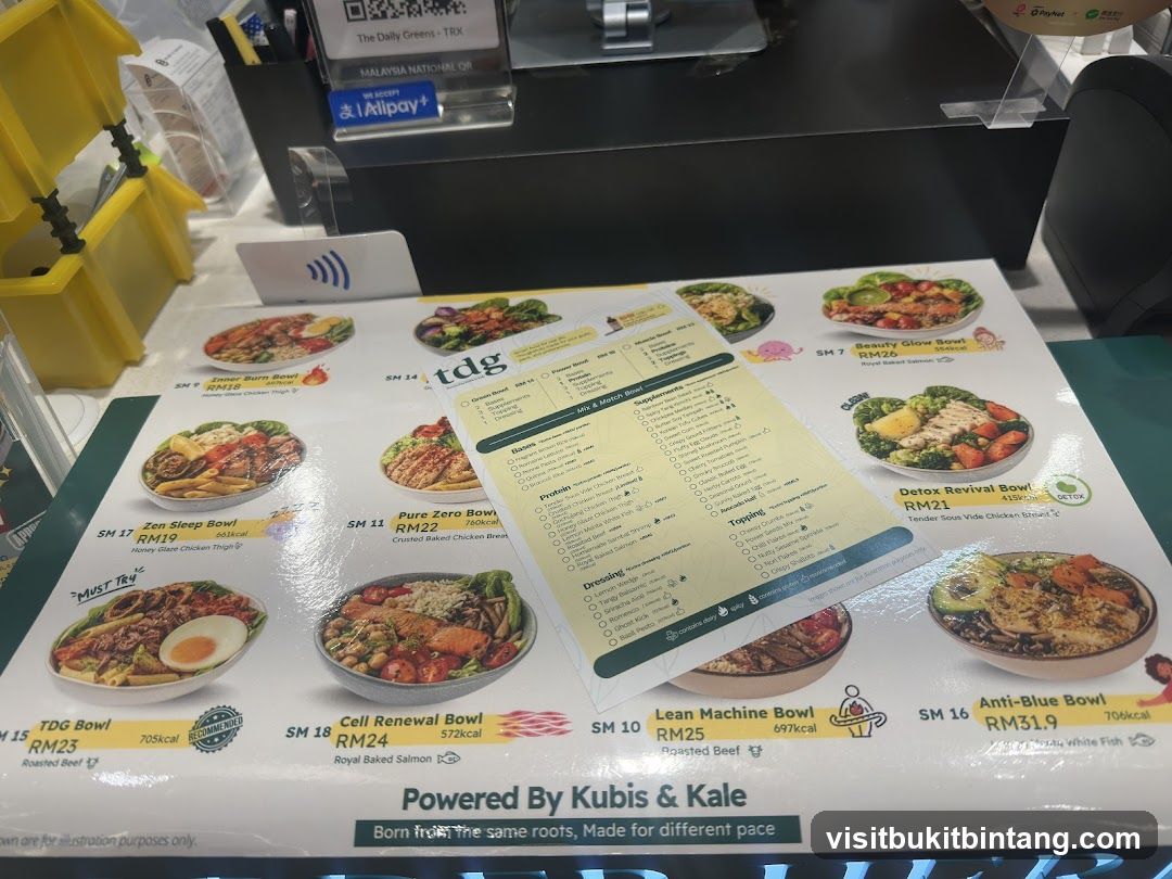 The Daily Greens Menu