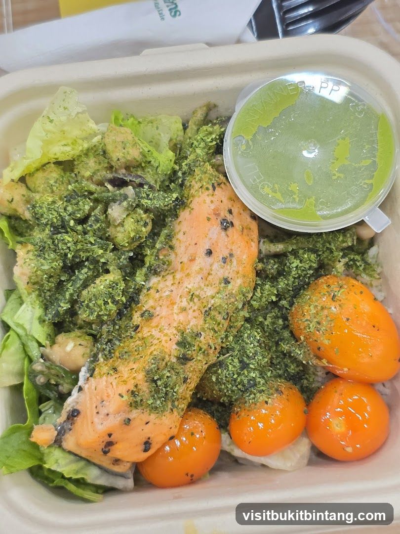 Salmon Salad Bowl
