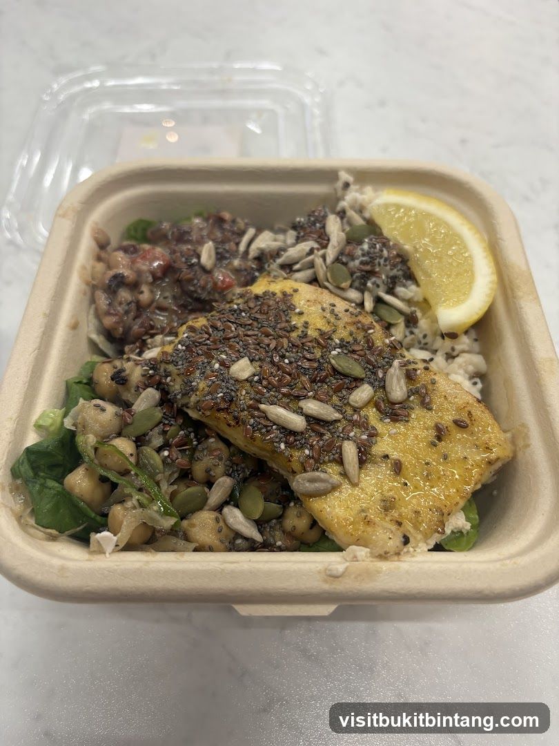 Fish and Grain Bowl
