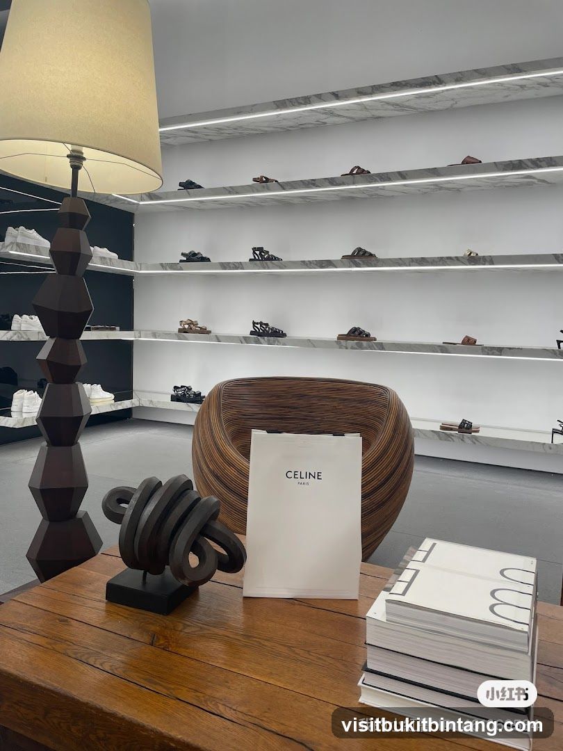 Store Interior with Displayed Merchandise