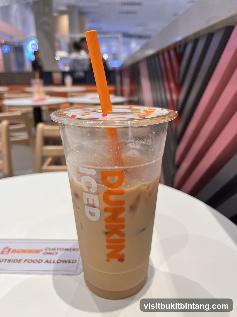 Iced Coffee at Dunkin'