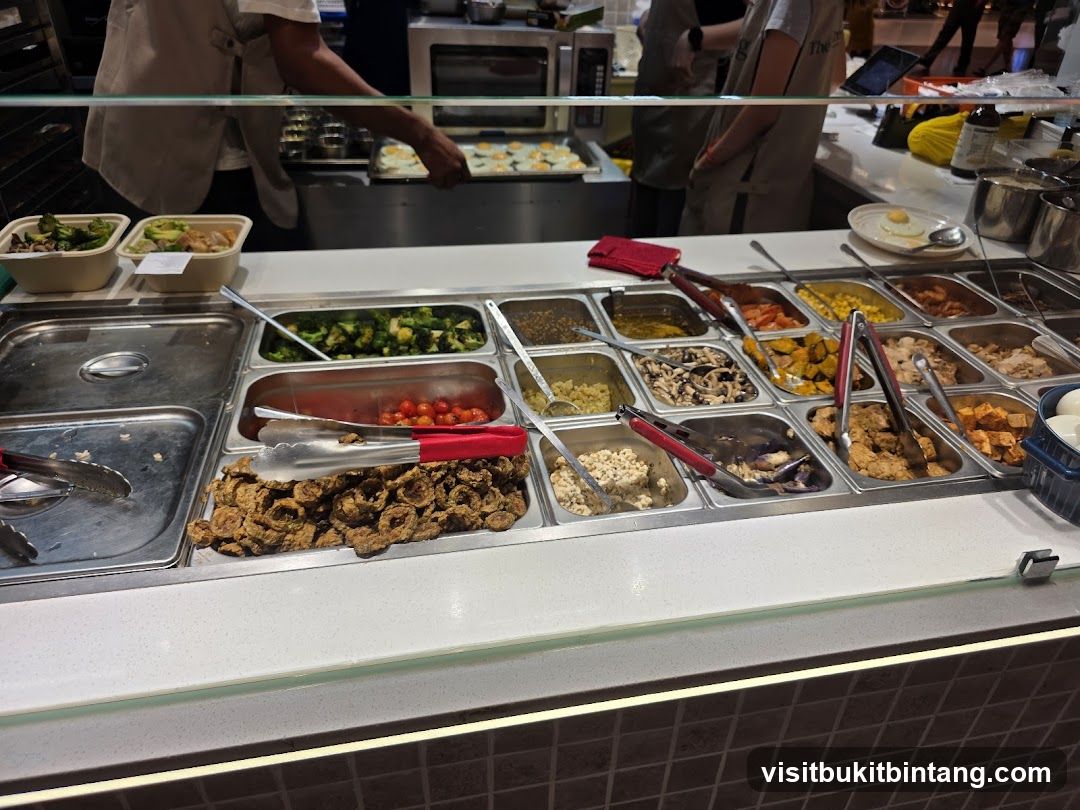 Buffet Food Display