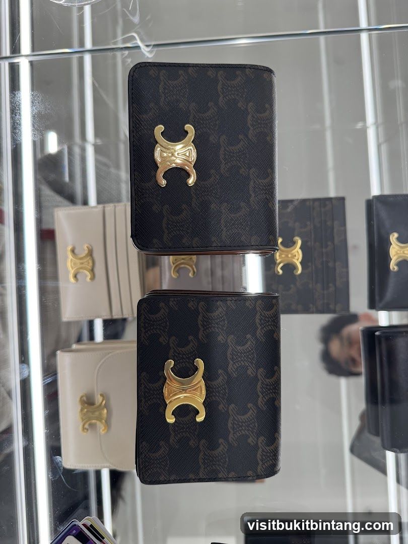Wallets on Display