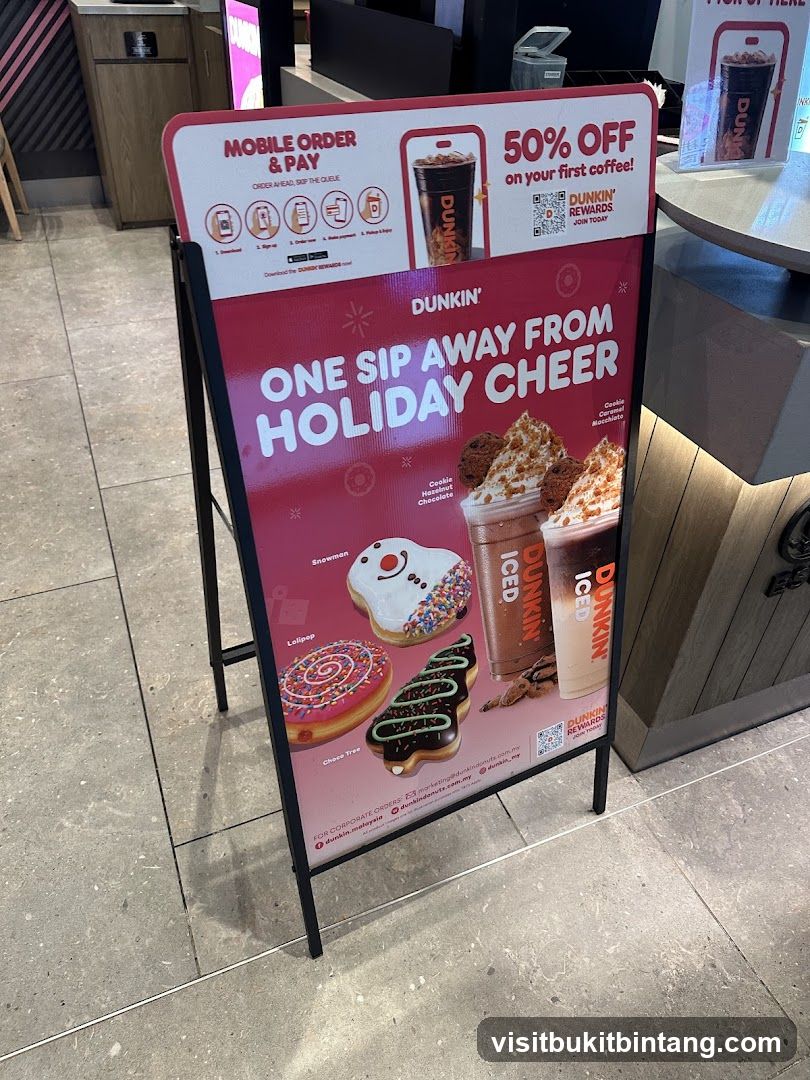 Dunkin' Holiday Cheer Advertisement