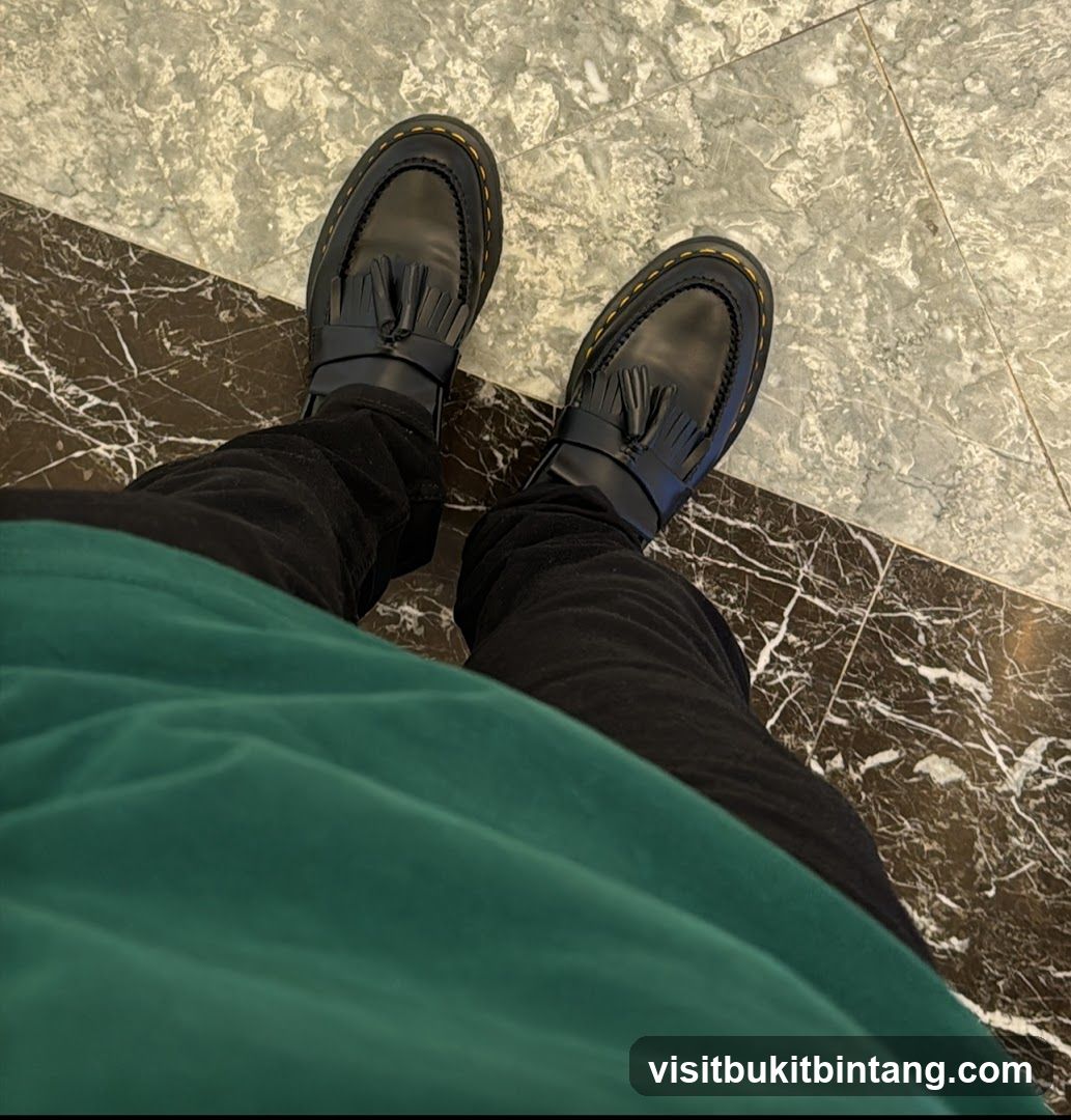 Black Tassel Loafers