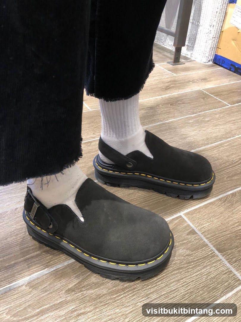 Black Slip-On Shoes