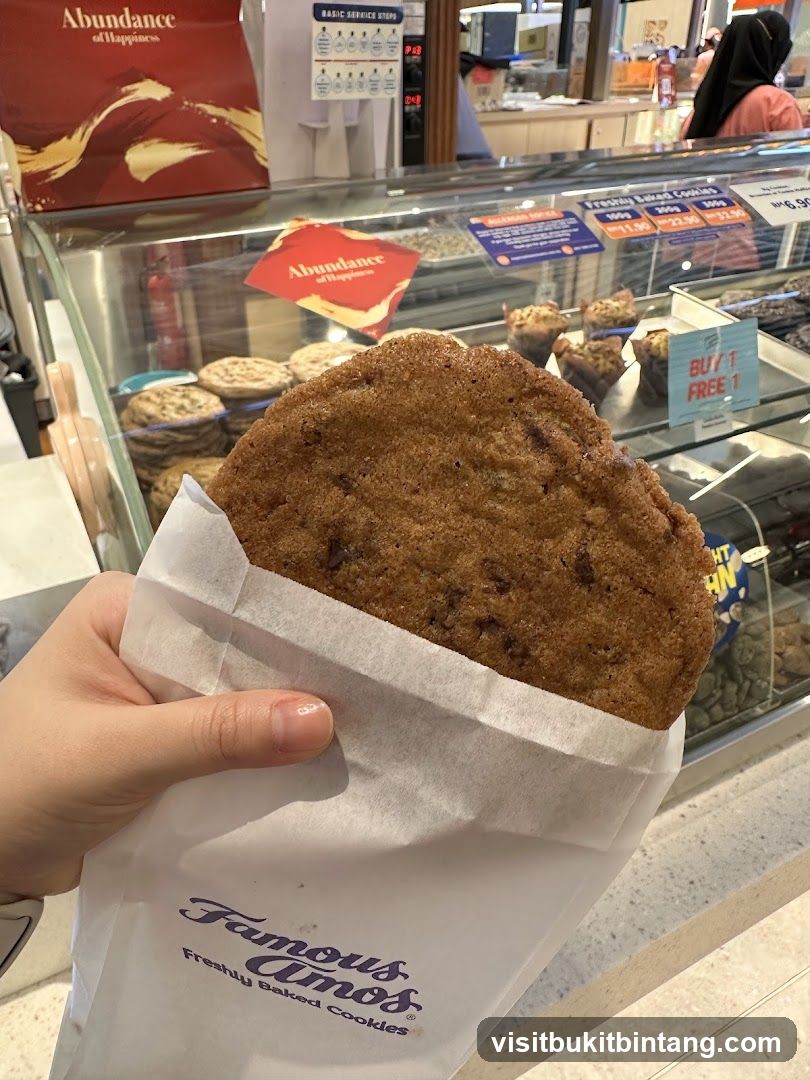 Famous Amos Cookie