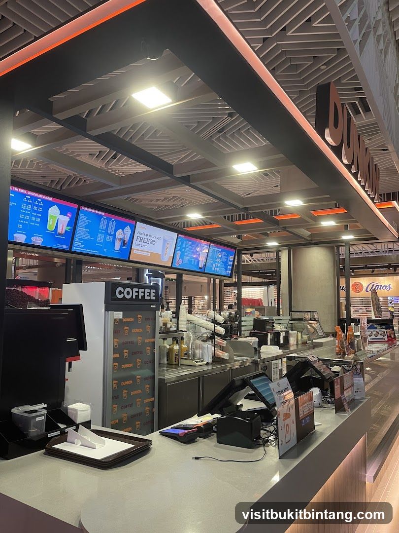 Dunkin' Coffee Counter
