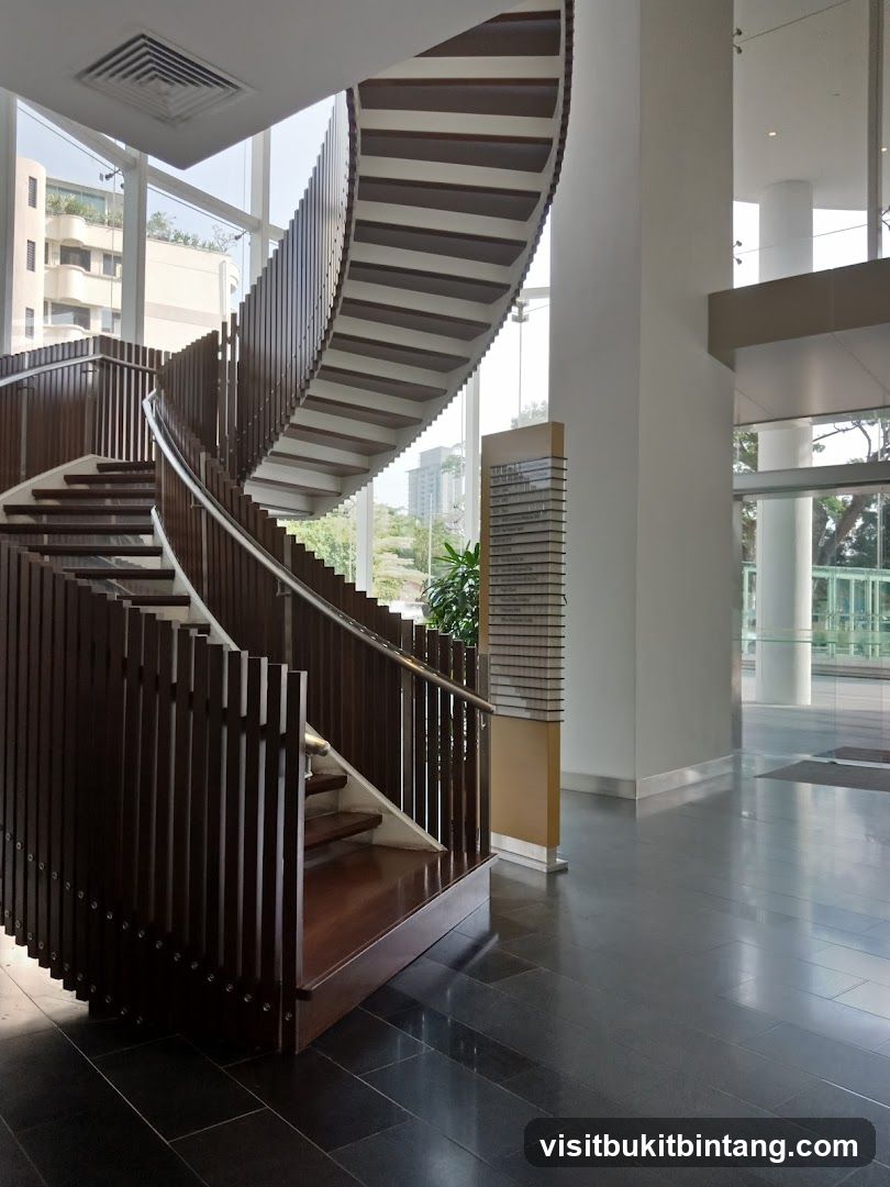Modern Staircase and Lobby