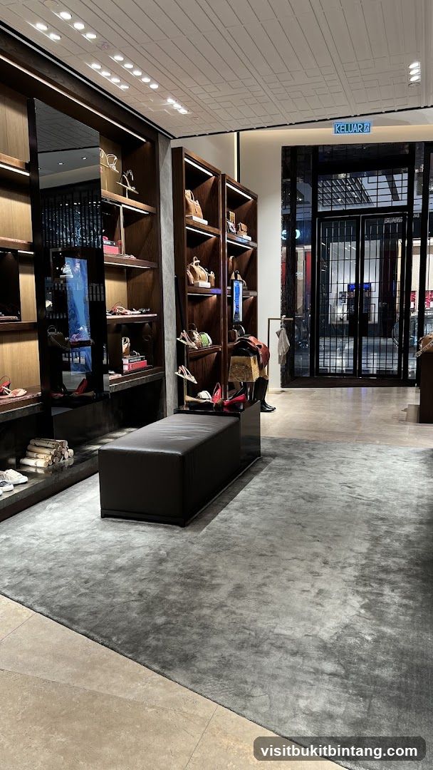 Luxury Shoe Store Interior
