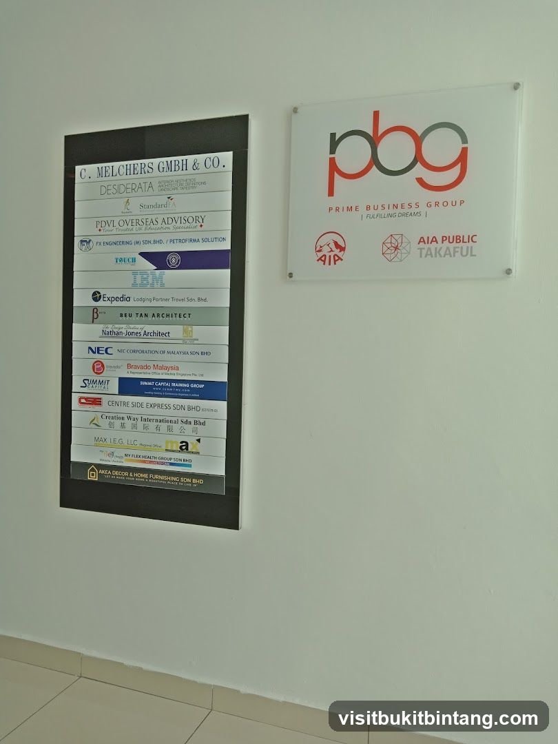 Office Directory and Company Signage