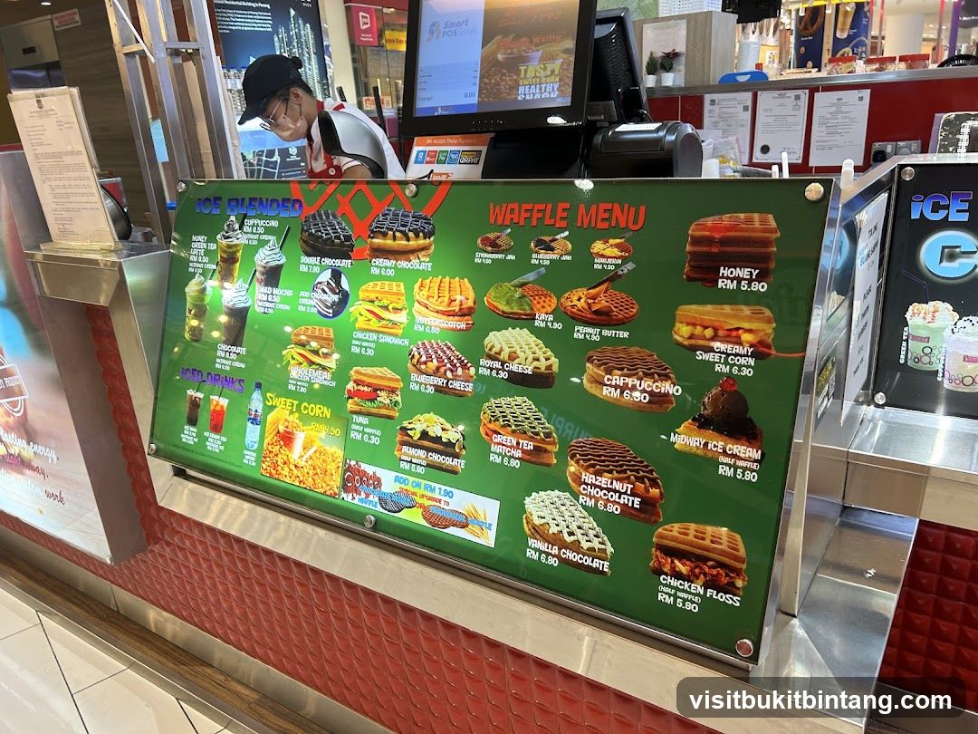 Waffle Menu