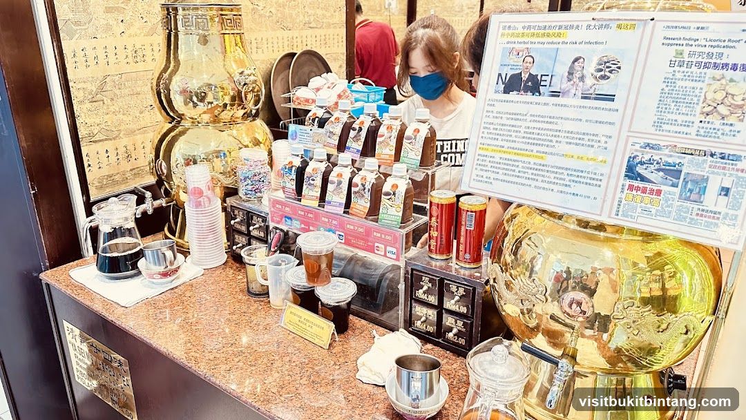 Herbal Tea Display
