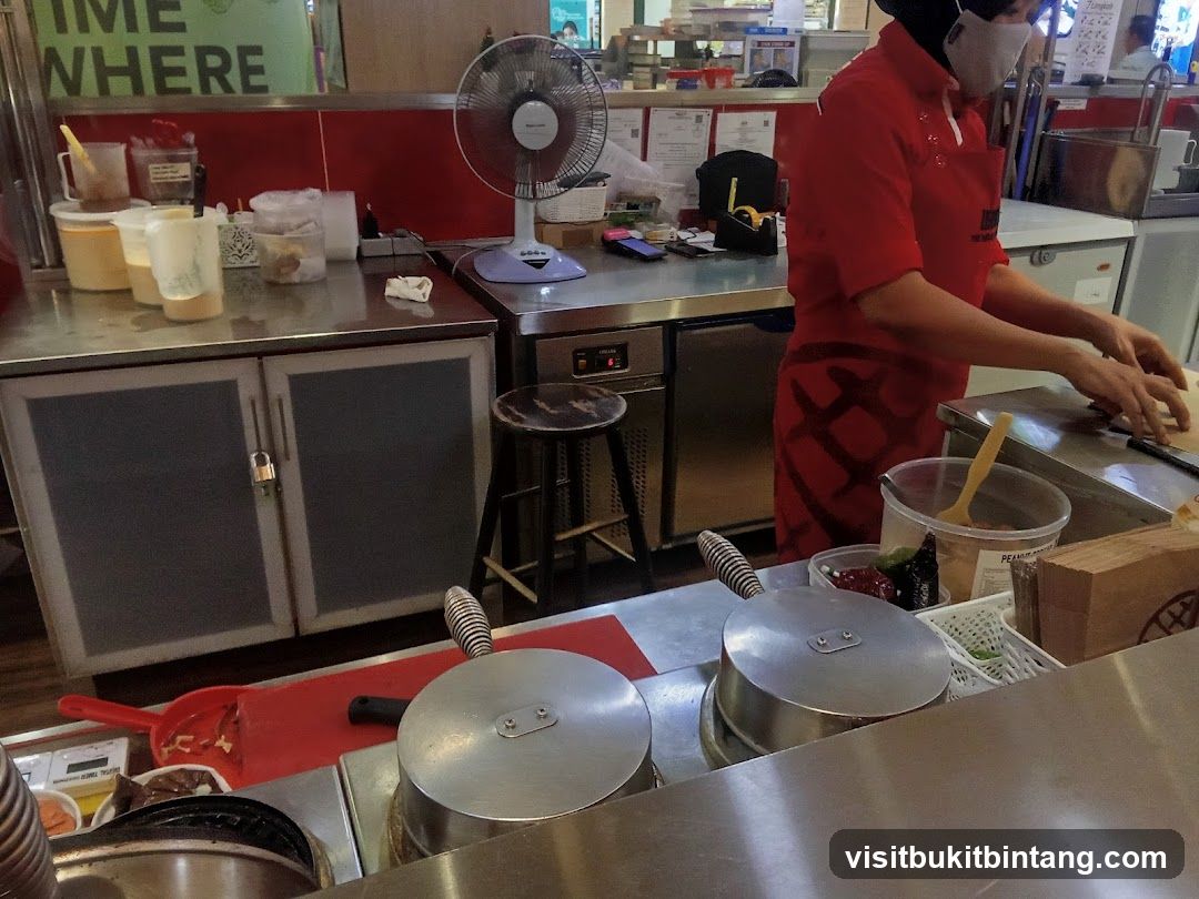 Food preparation area