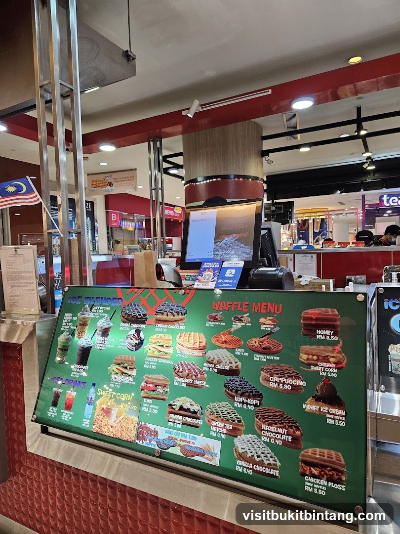 Waffle Menu