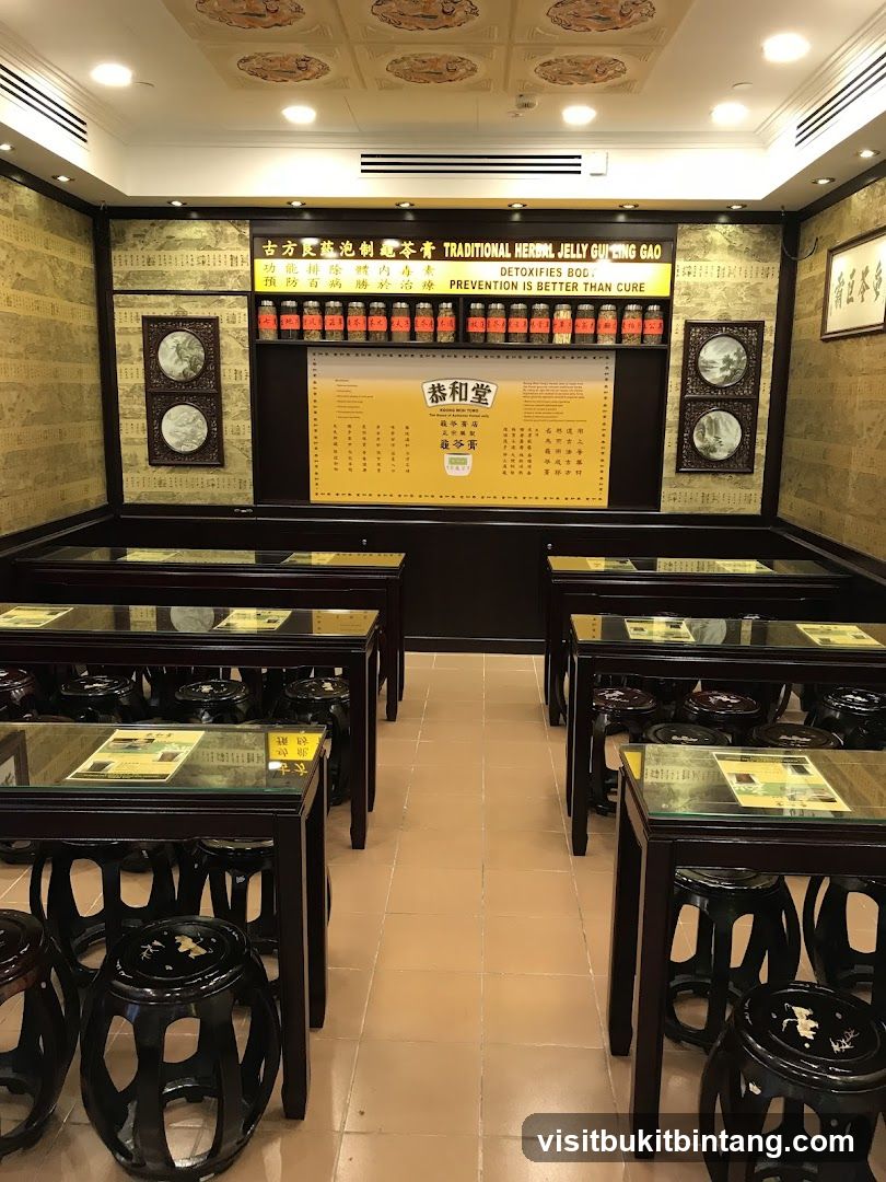 Herbal Jelly Shop Interior