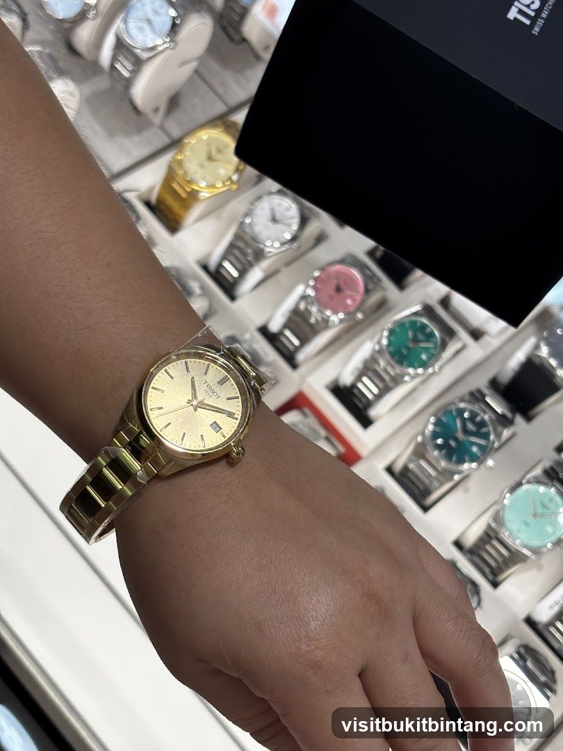 Tissot Watches Display