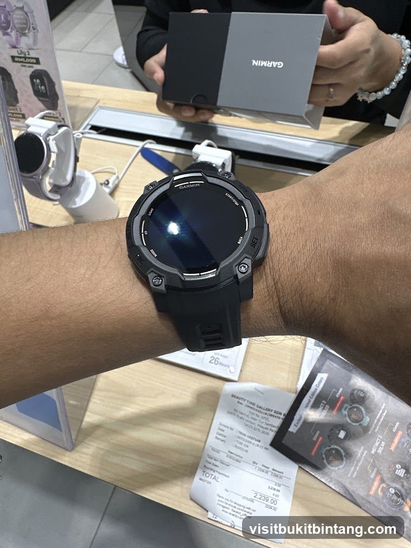 Garmin Watch Display