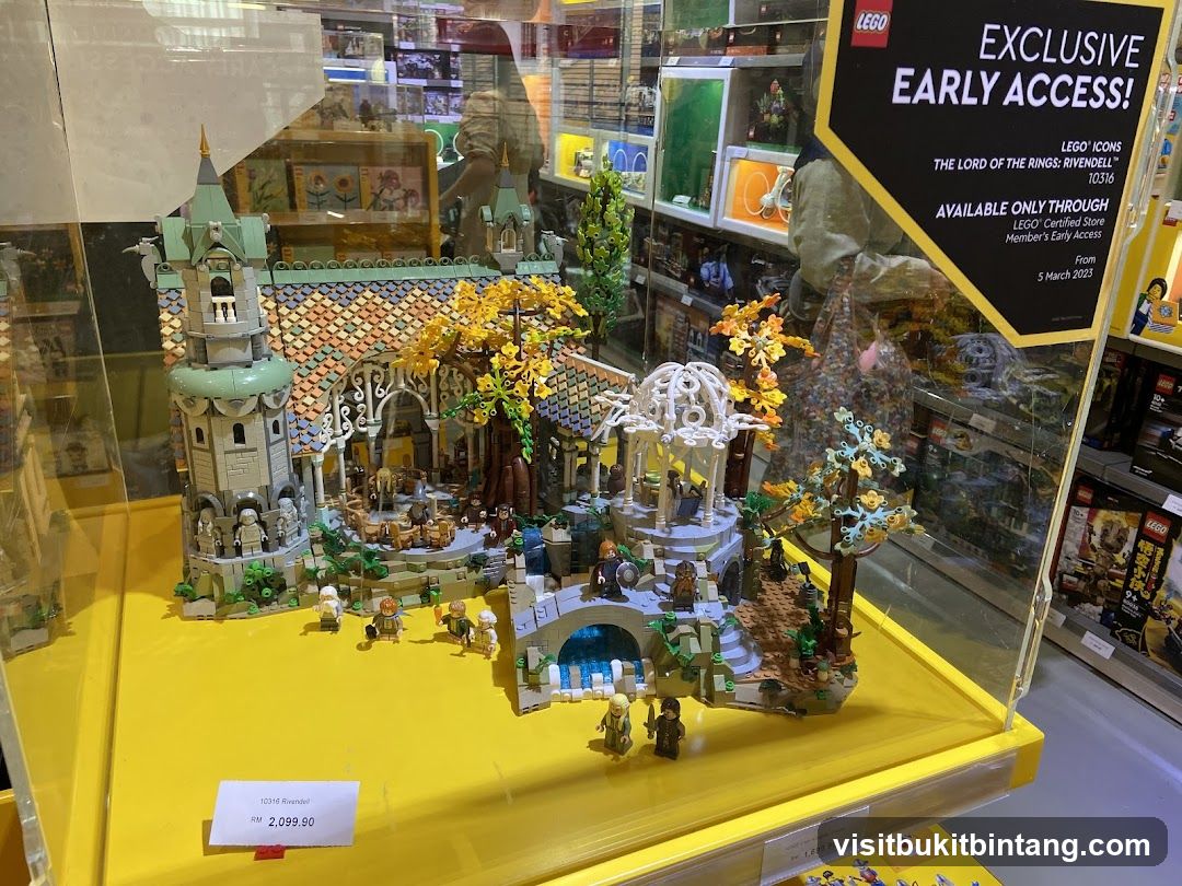 LEGO The Lord of the Rings: Rivendell Display