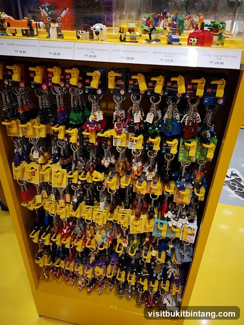 LEGO Keychains Display