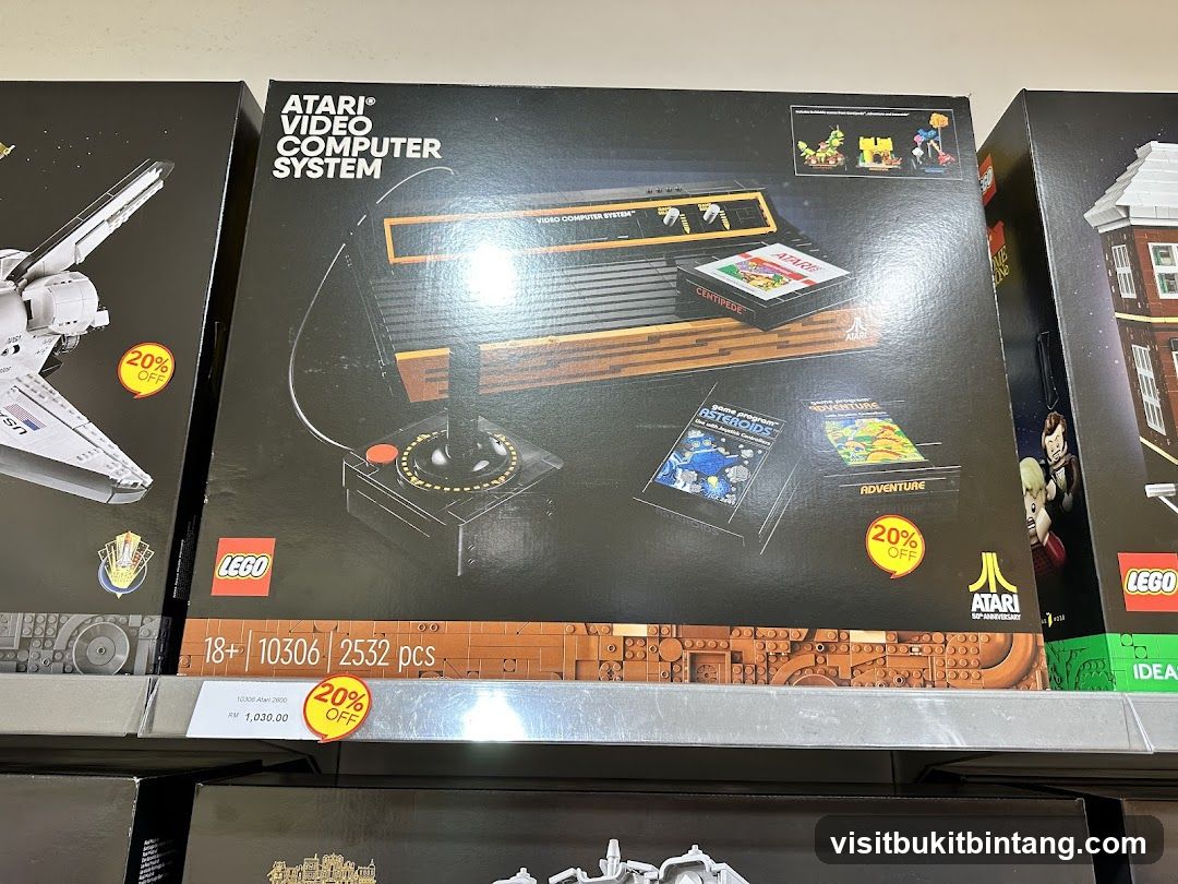 Lego Atari Video Computer System Set