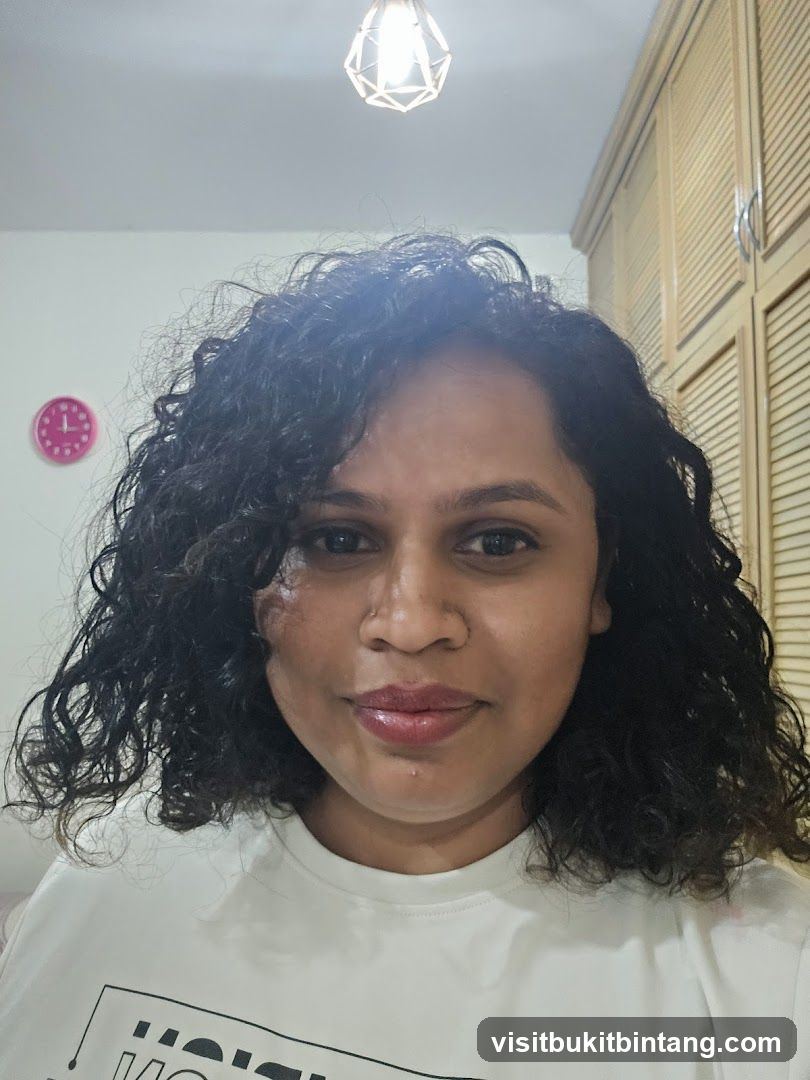 Woman in White T-shirt