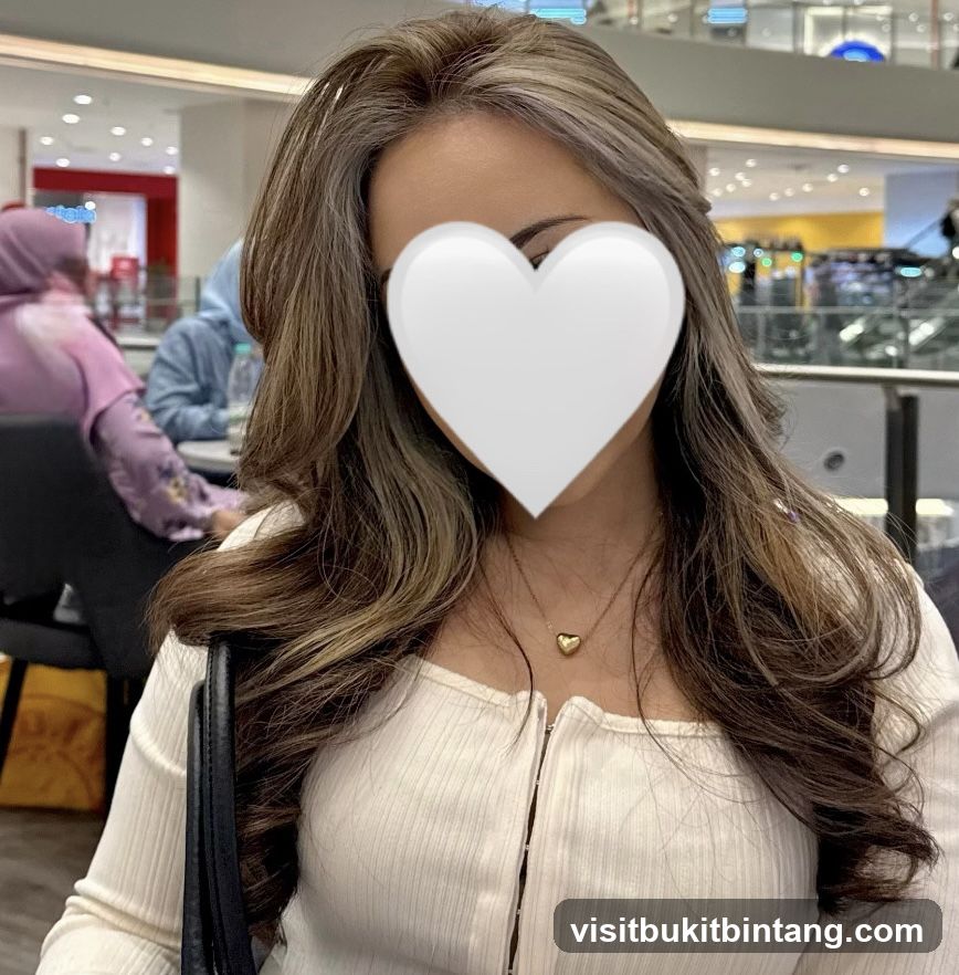 Woman with Heart-Shaped Face Covering