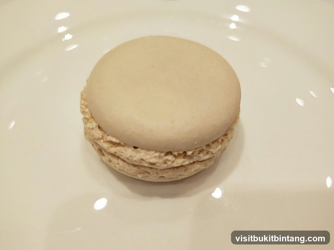 Macaron on a Plate