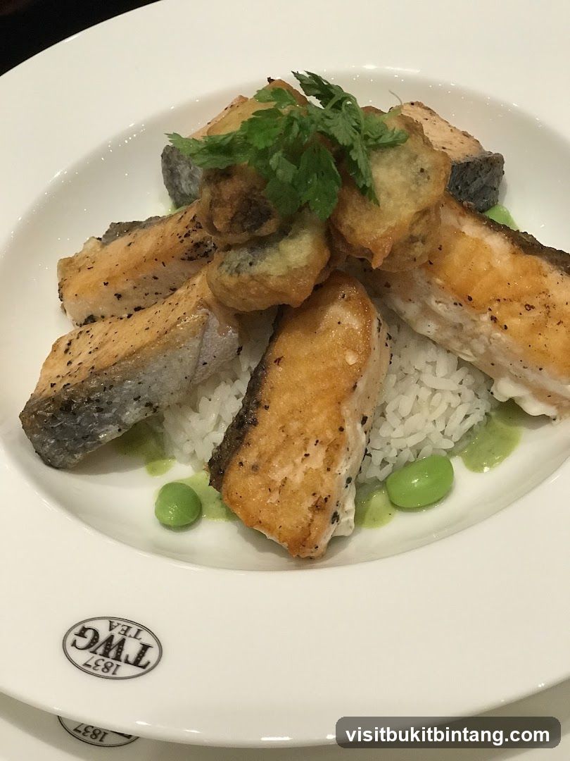 Salmon with Rice