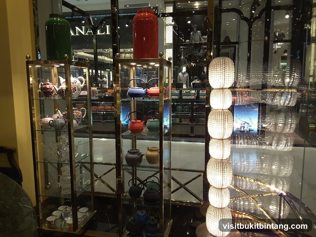 Display of Teapots and Vases