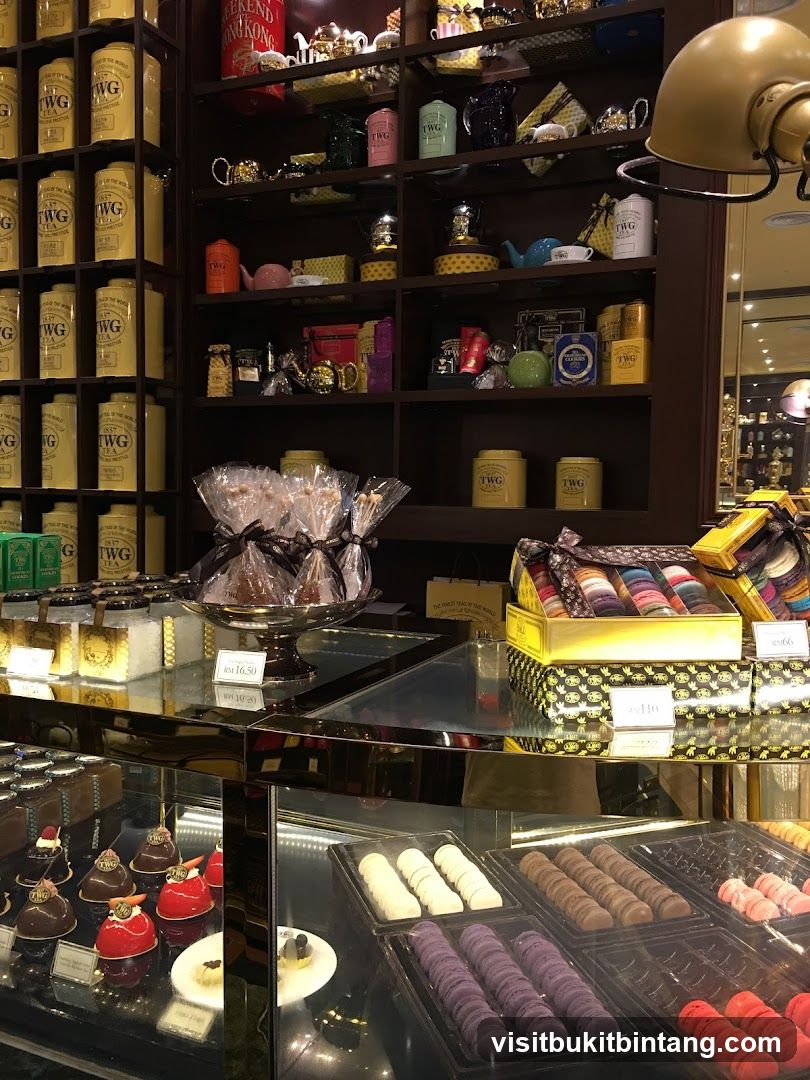 Dessert and Tea Shop Display