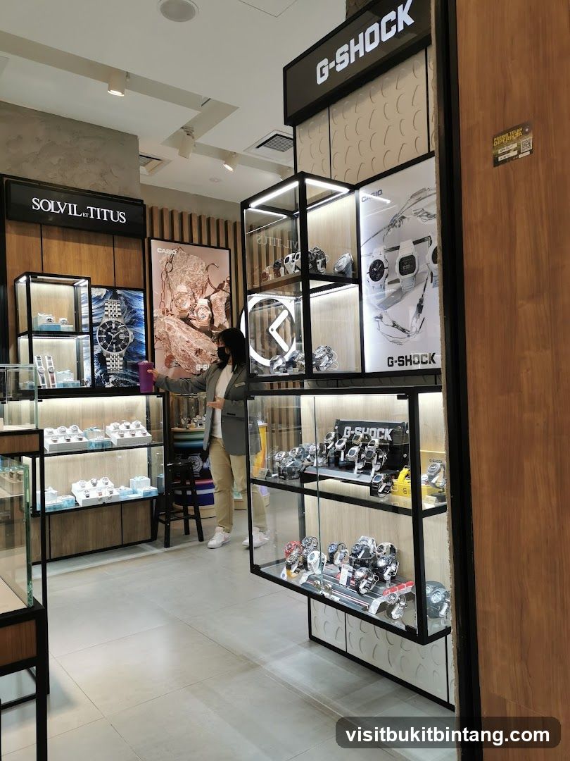 Watch Store Display